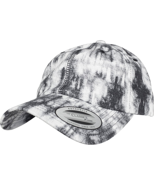 Grey - Low-profile tie-dye cap (6245TD)