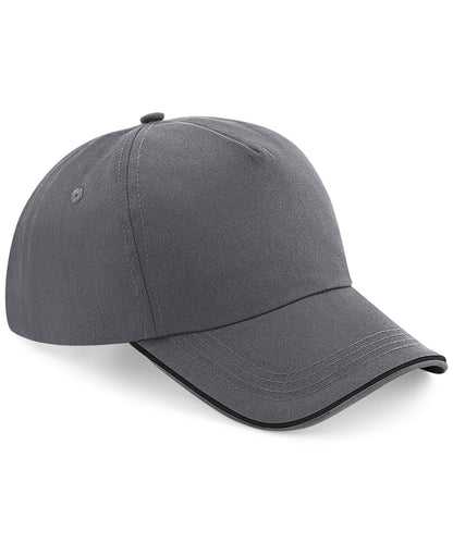 Authentic 5-panel cap - piped peak