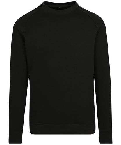 Black - Raglan sweat crew neck