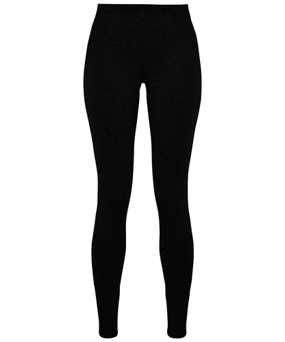 Black - Women's stretch Jersey leggings