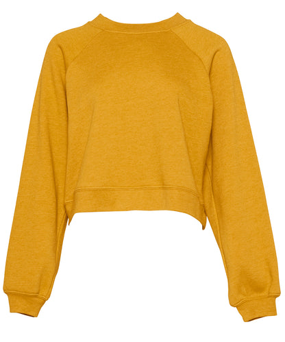 Women's raglan pullover fleece