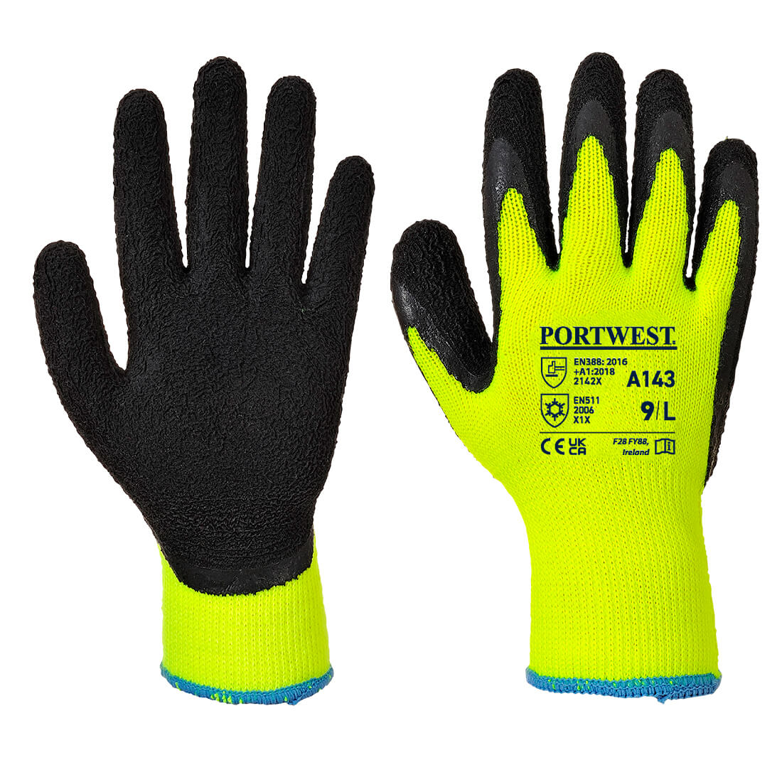 Cold 10 Latex Foam Glove (A143)