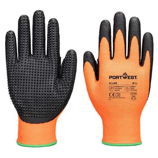 Grip 13 Nitrile High Dotted Glove (A148)