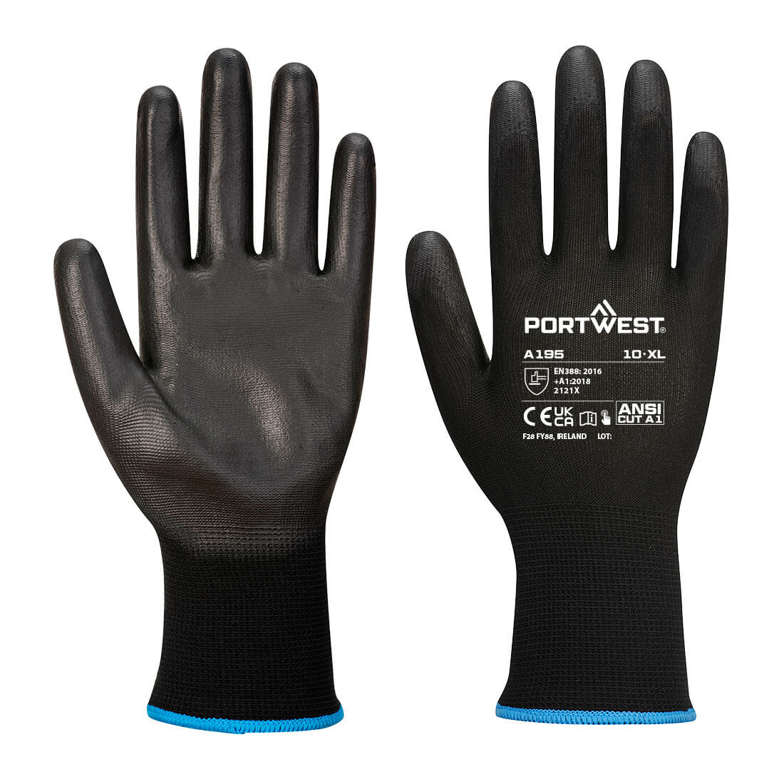 Grip 13 PU Touchscreen Glove (A195)