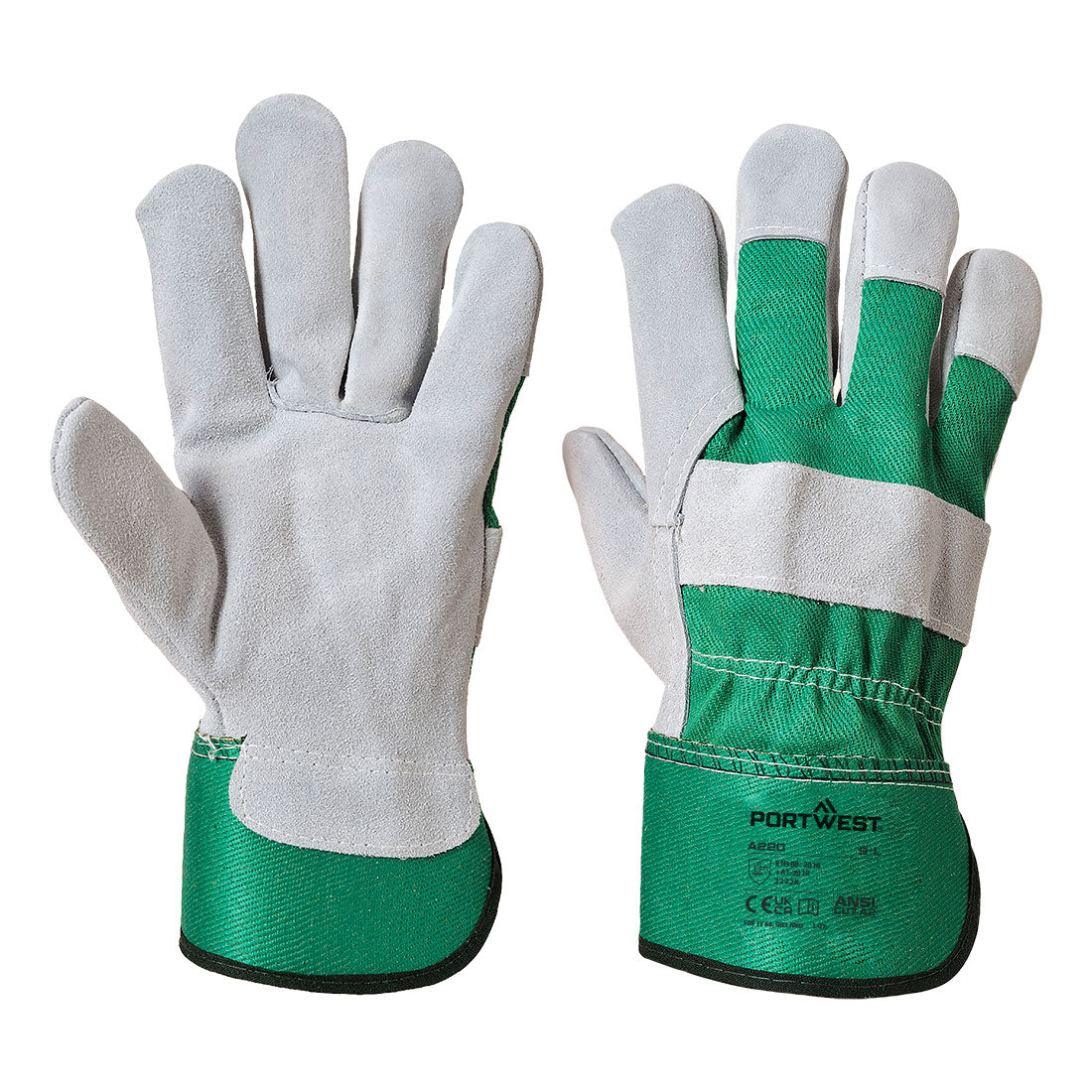 Leather Rigger 130 Cow Split Glove (Pack Of 12 Pairs)