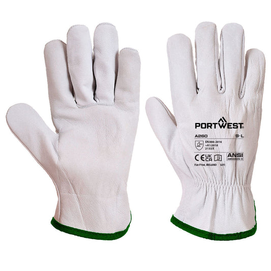Leather Driver 115 Goat Grain Glove (A260)