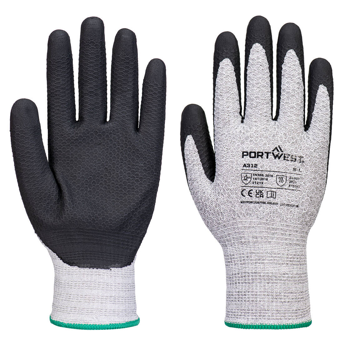 Grip 13 Nitrile Diamond Knit Glove (Pk12) (A312)