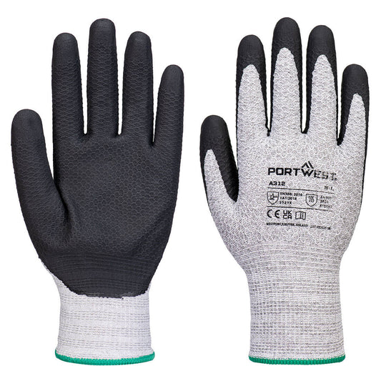 Grip 13 Nitrile Diamond Knit Glove (Pk12) (A312)