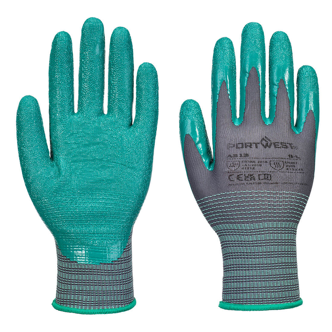 Grip 15 Nitrile Crinkle Glove (Pk12) (A313)
