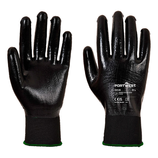 Grip 13 Full Coating Nitrile Glove (Pack Of 12 Pairs)