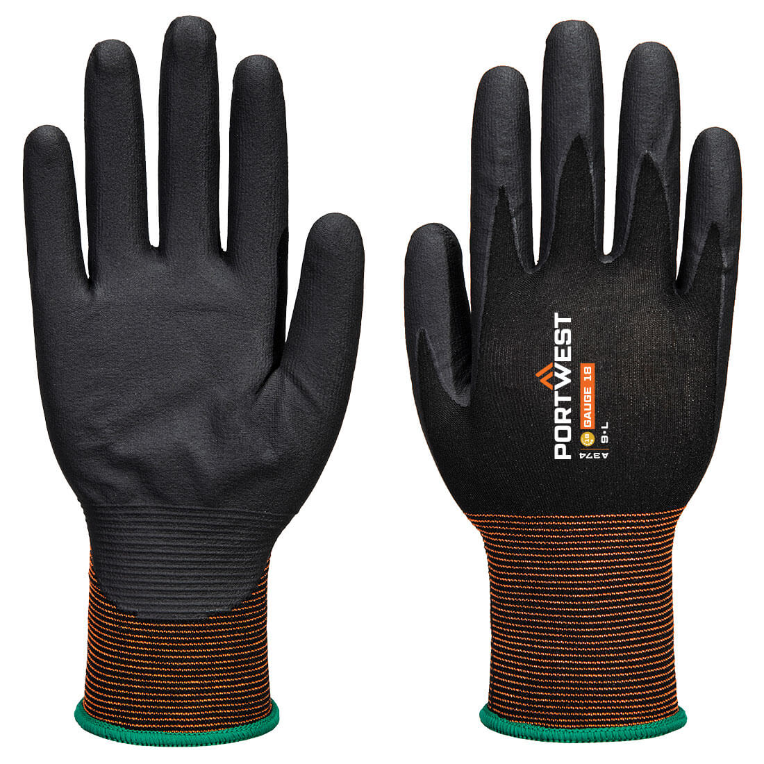 GP Grip 18 Nitrile Micro Foam Glove (A374)