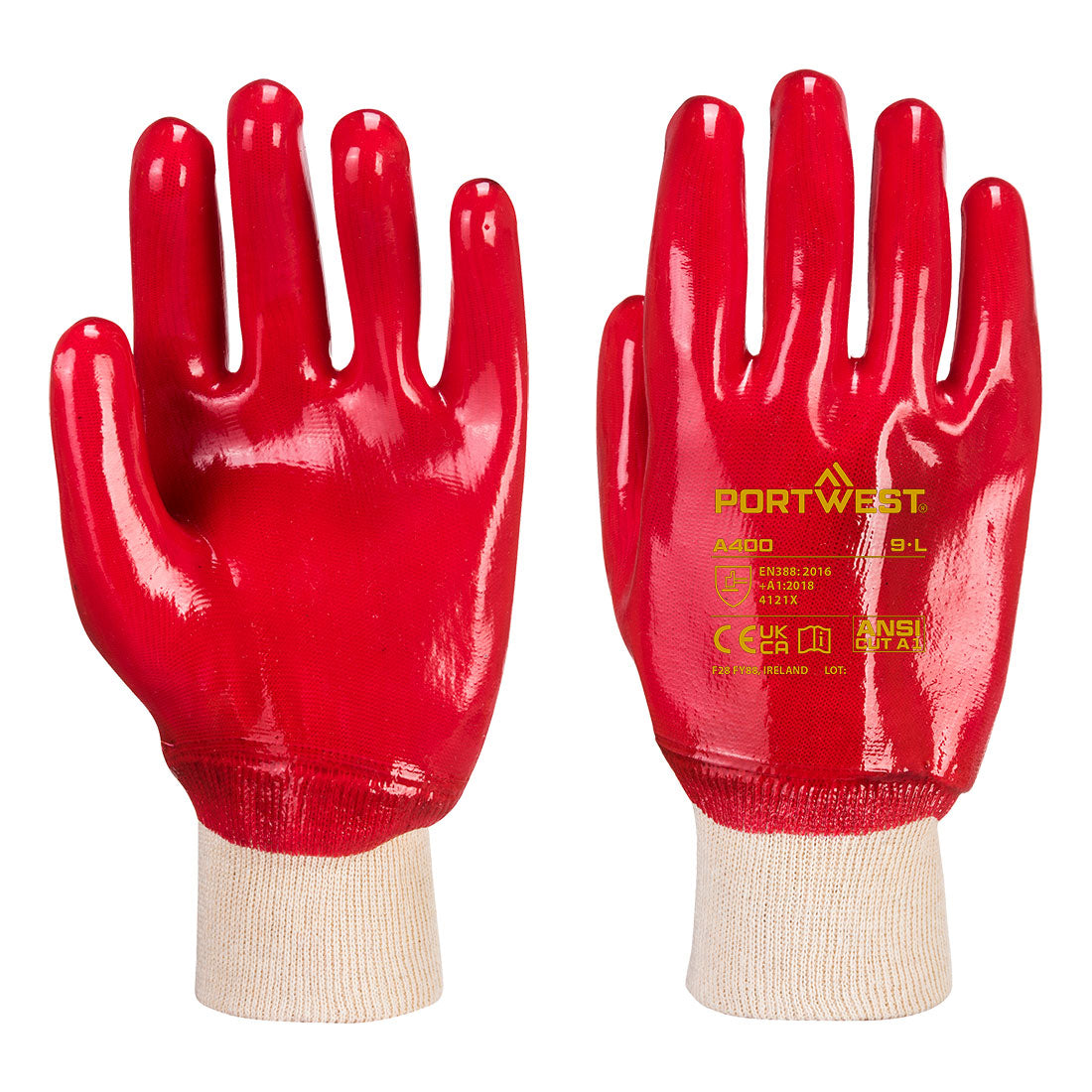 Grip PVC Knitwrist (A400)