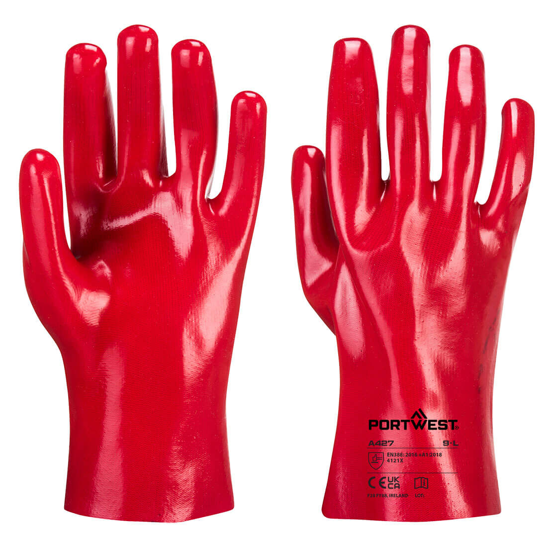 Grip 12 PVC Gauntlet 27cm (Pack Of 12 Pairs)