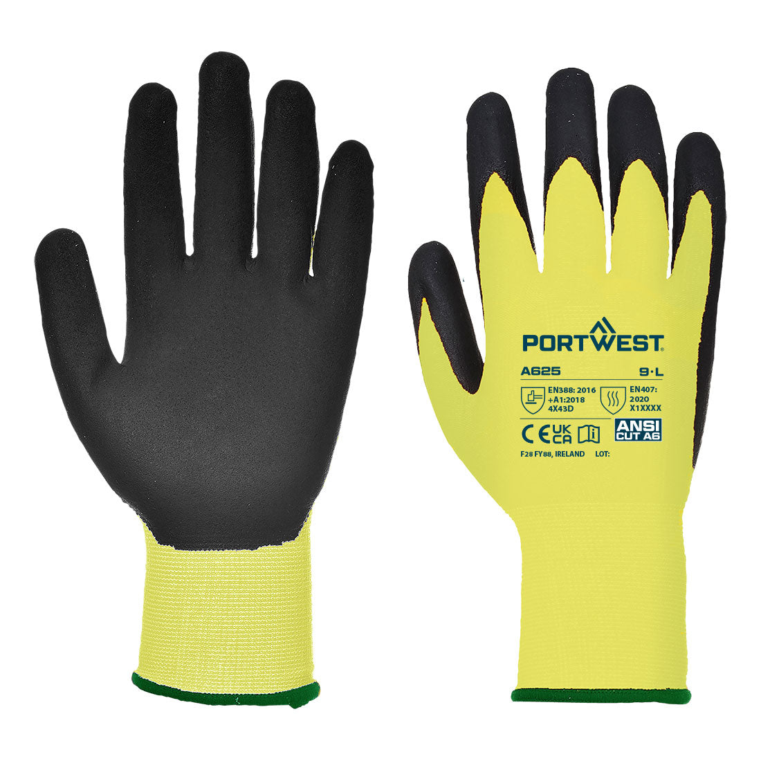 Cut D13 PU Viz-Tex Glove (A625)
