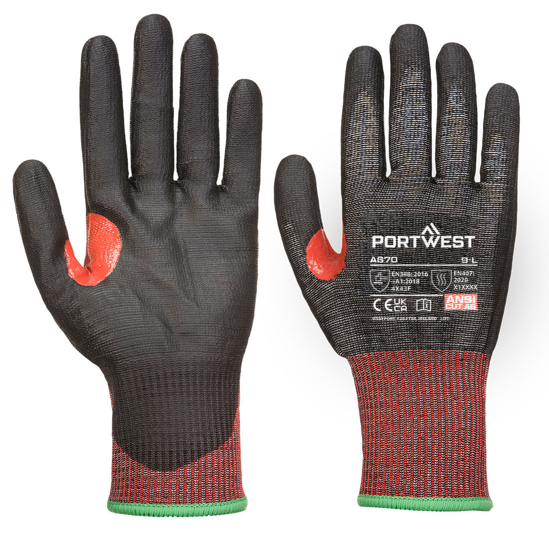 CS Cut F13 PU Glove (A670)