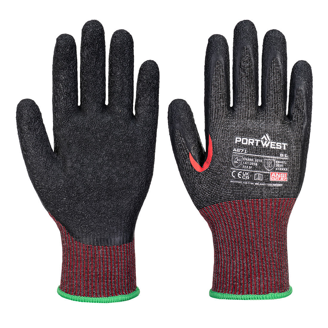 CS Cut F13 Latex Glove (A671)