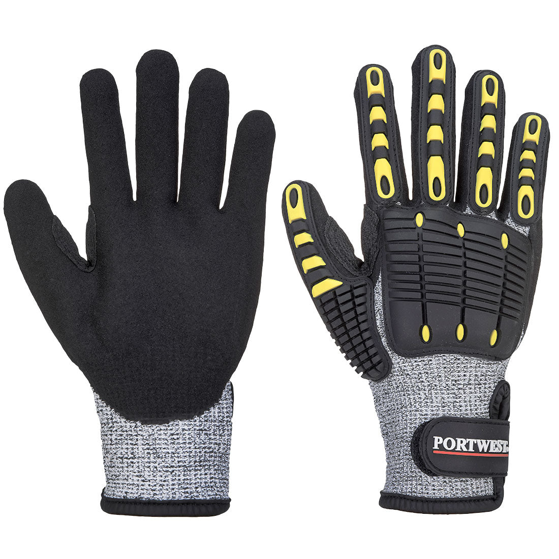 Impact C13 Nitrile Sandy Reinforced Palm Glove (A722)