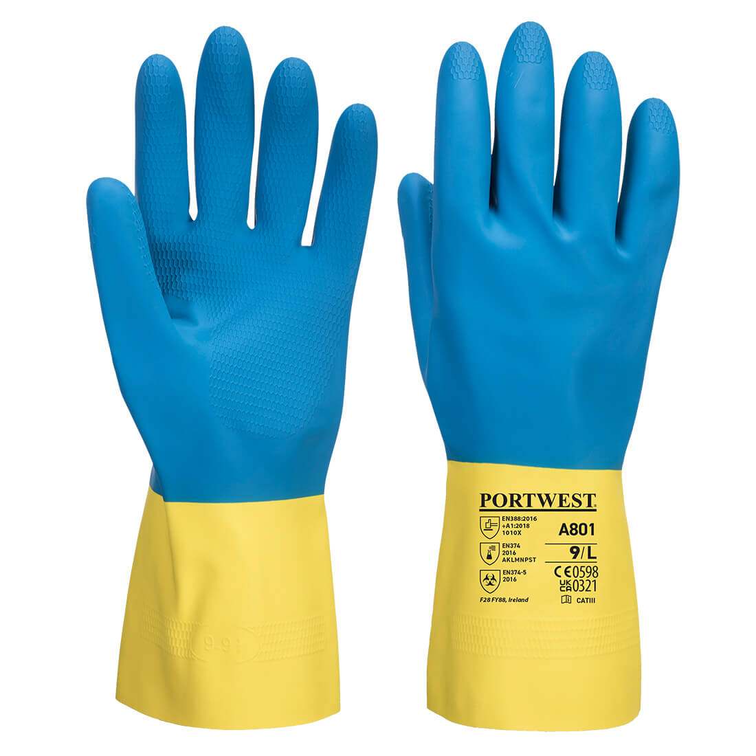 Chem 300 Latex Double Dipped Gauntlet (A801)
