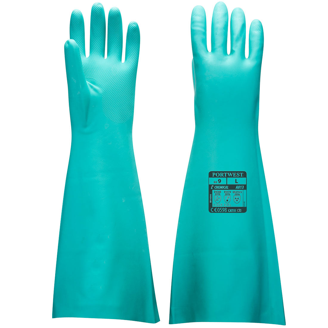 Chem 480 Nitrile Extended Gauntlet (A813)