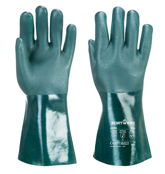 Chem 350 PVC Double Dipped Gauntlet (A835)