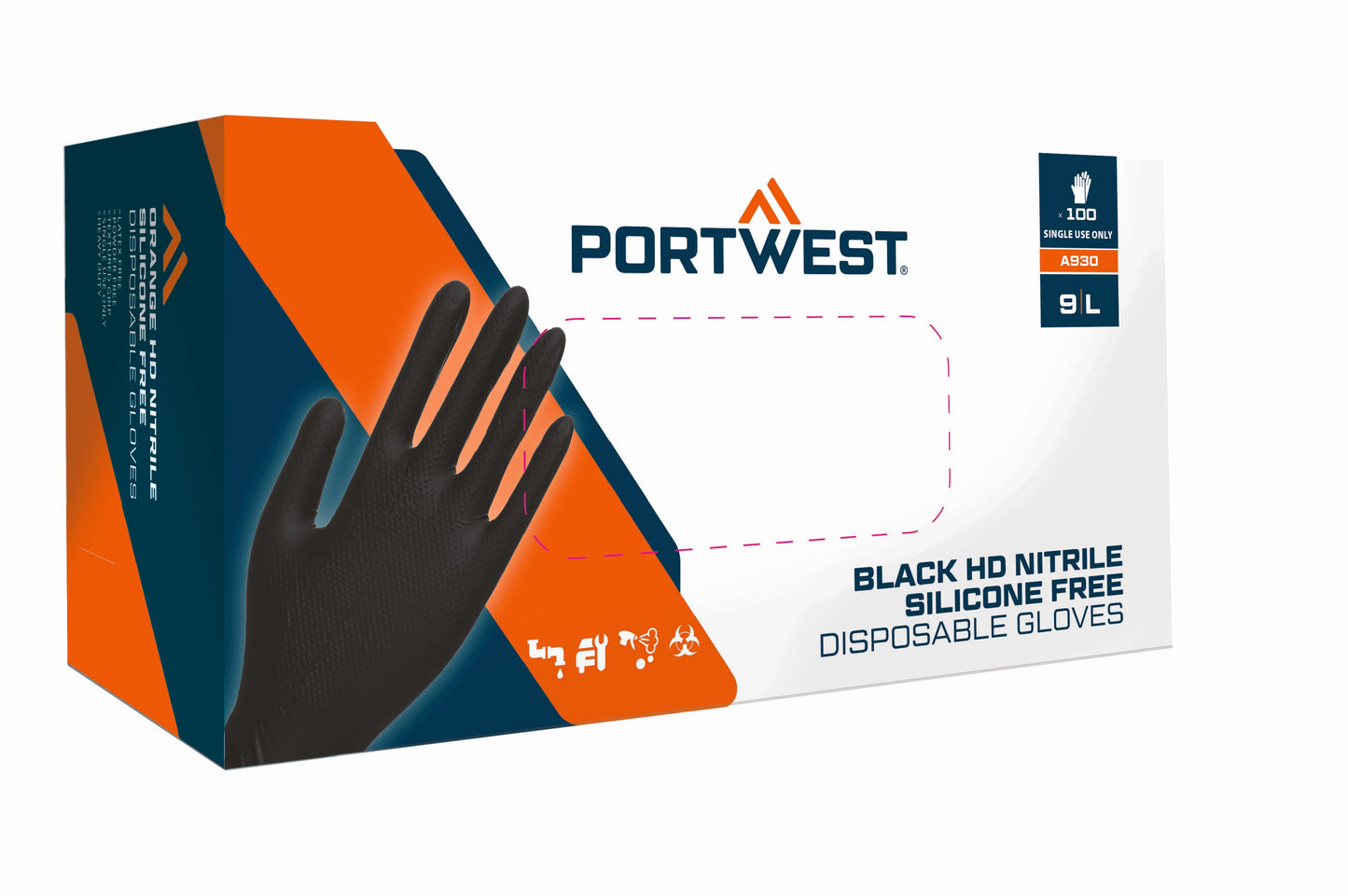 Disp 7 mil Disposable Glove (Pk100) (A930)
