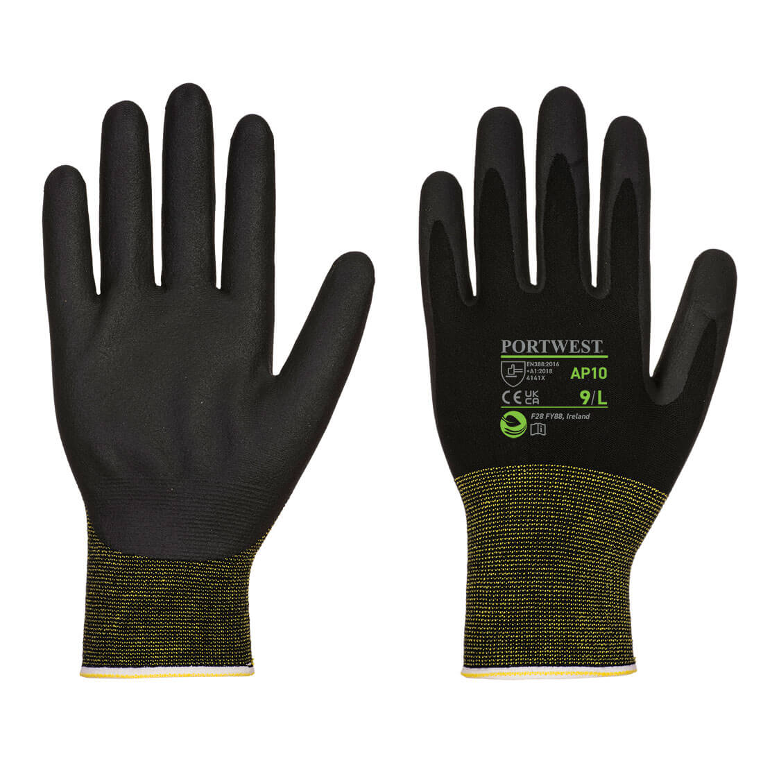 Grip 15 Foam Nitrile Bamboo Glove (Pk12) (AP10)