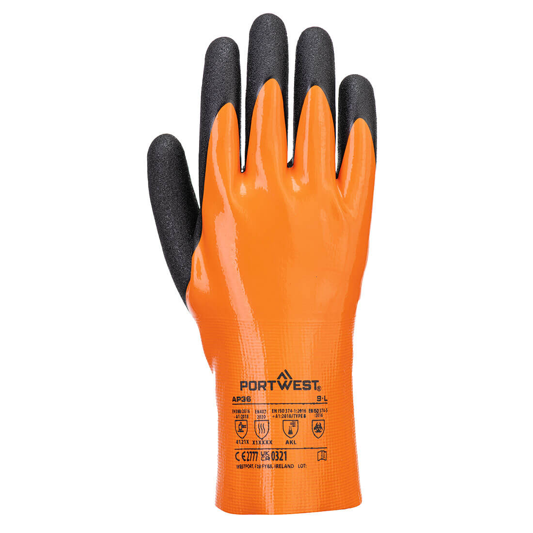 Grip 18 Nitrile Double Gauntlet (AP36)