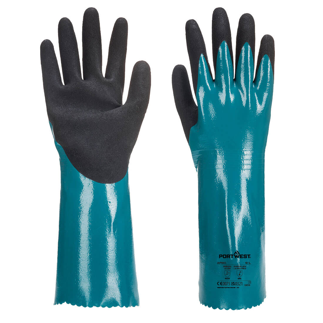 Chem 300 Nitrile Sandy Double Dipped Gauntlet (AP60)