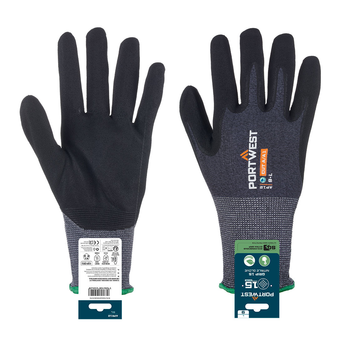 SG Grip 15 Nitrile Glove (Retail) (APR-12)