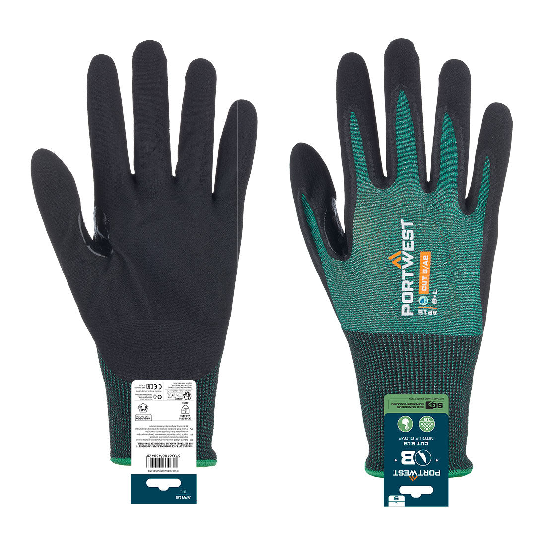 SG Cut B18 Nitrile Glove (Retail) (APR-15)
