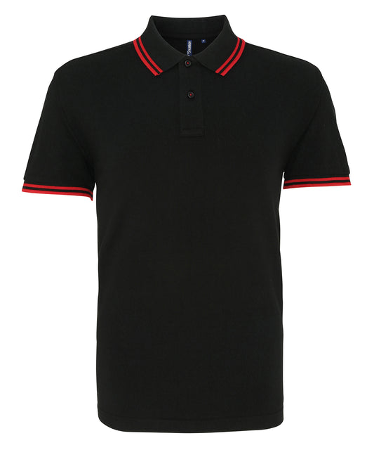 Classic fit tipped polo