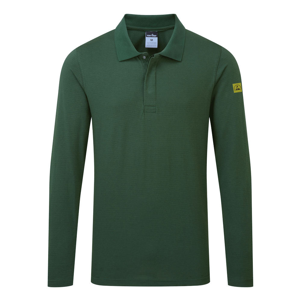 Anti-Static ESD Polo Shirt L/S (AS23)