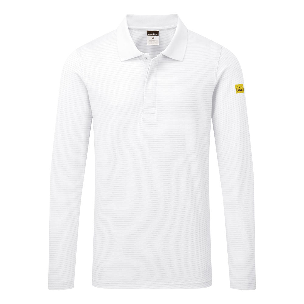 Anti-Static ESD Polo Shirt L/S (AS23)