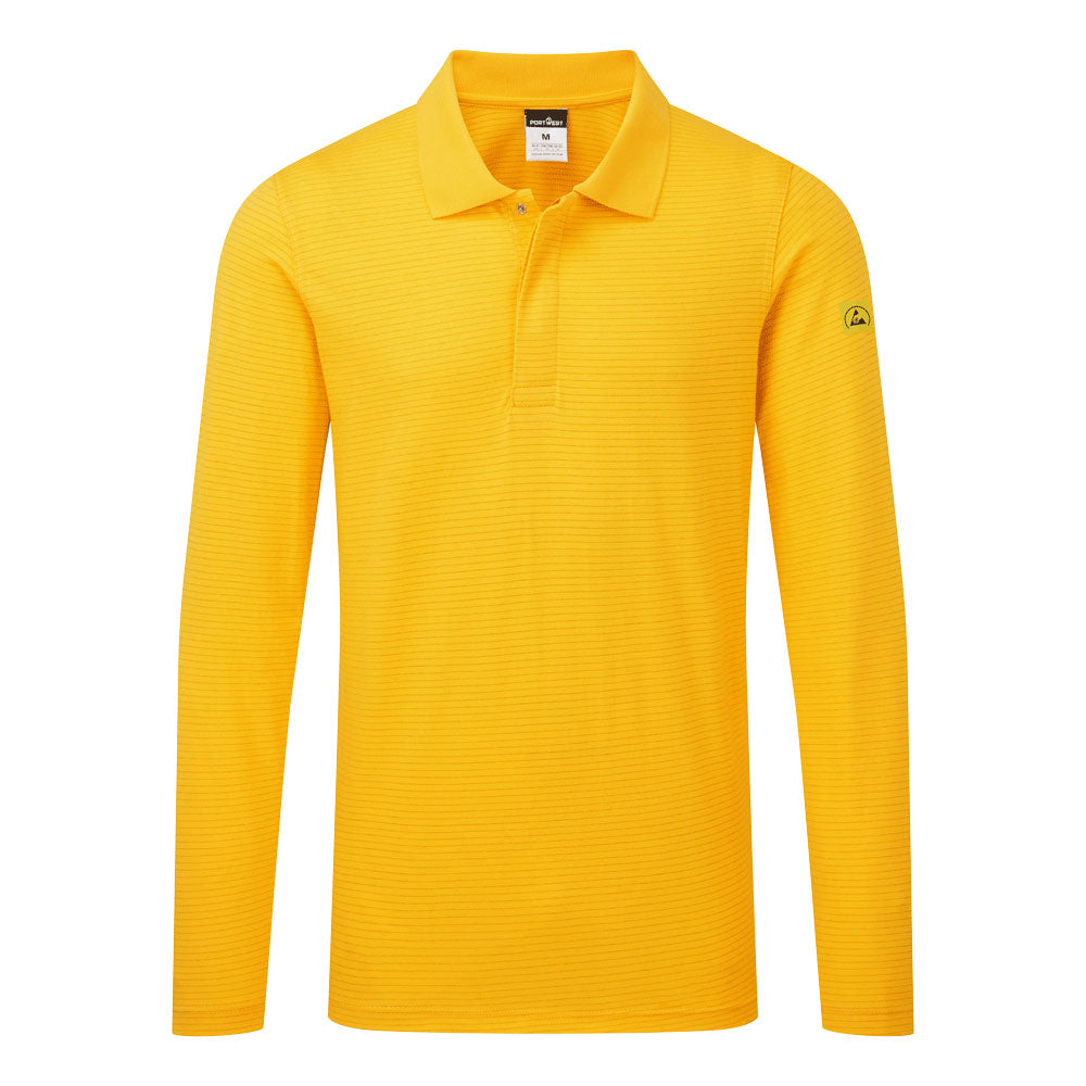 Anti-Static ESD Polo Shirt L/S (AS23)