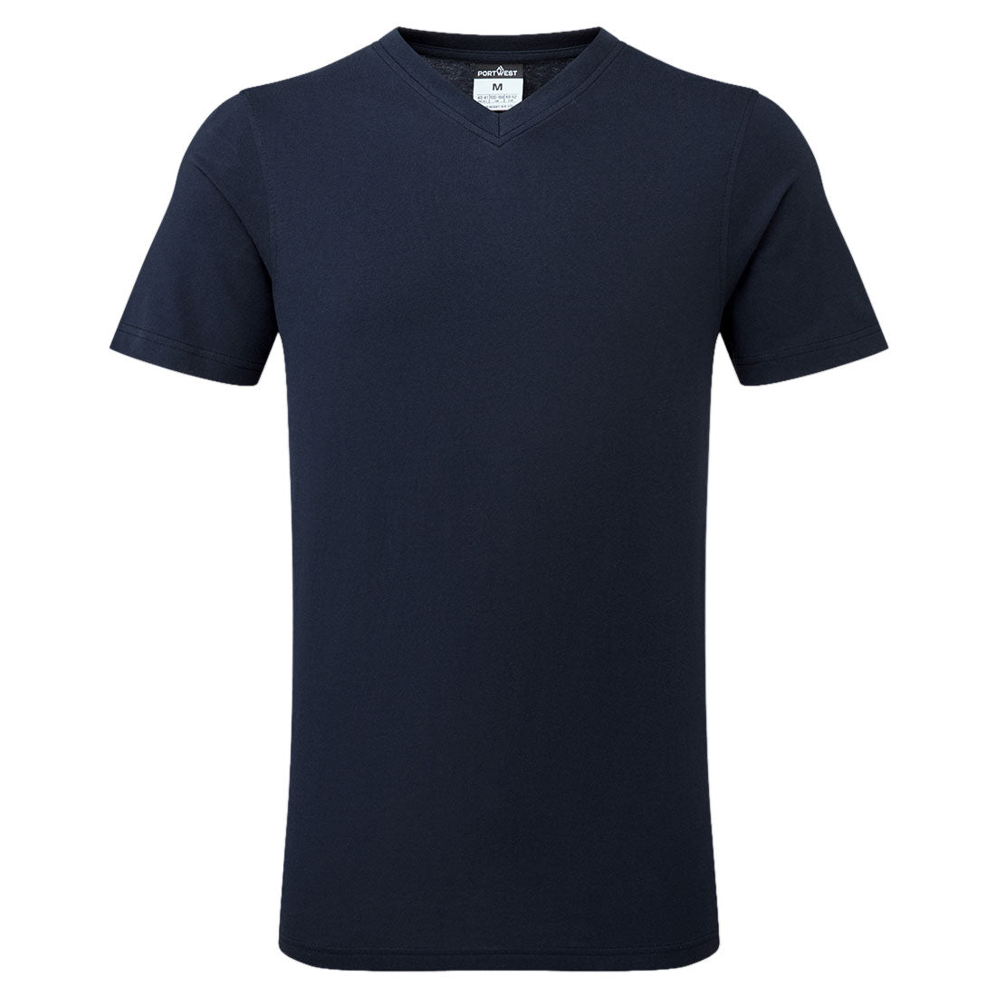 V-Neck Cotton T-Shirt S/S (B197)