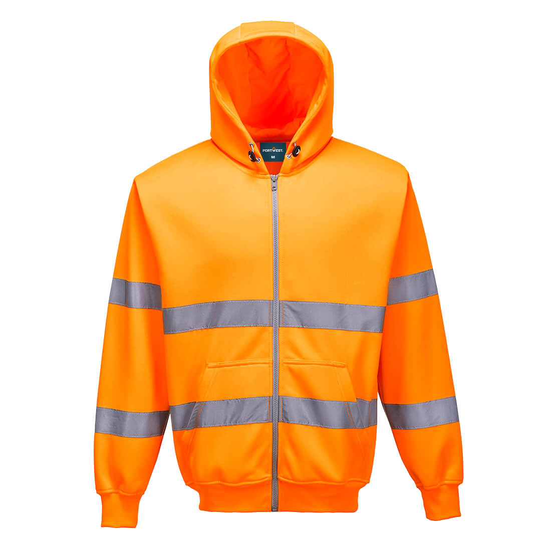 Hi-Vis Zipped Hoodie (B305)