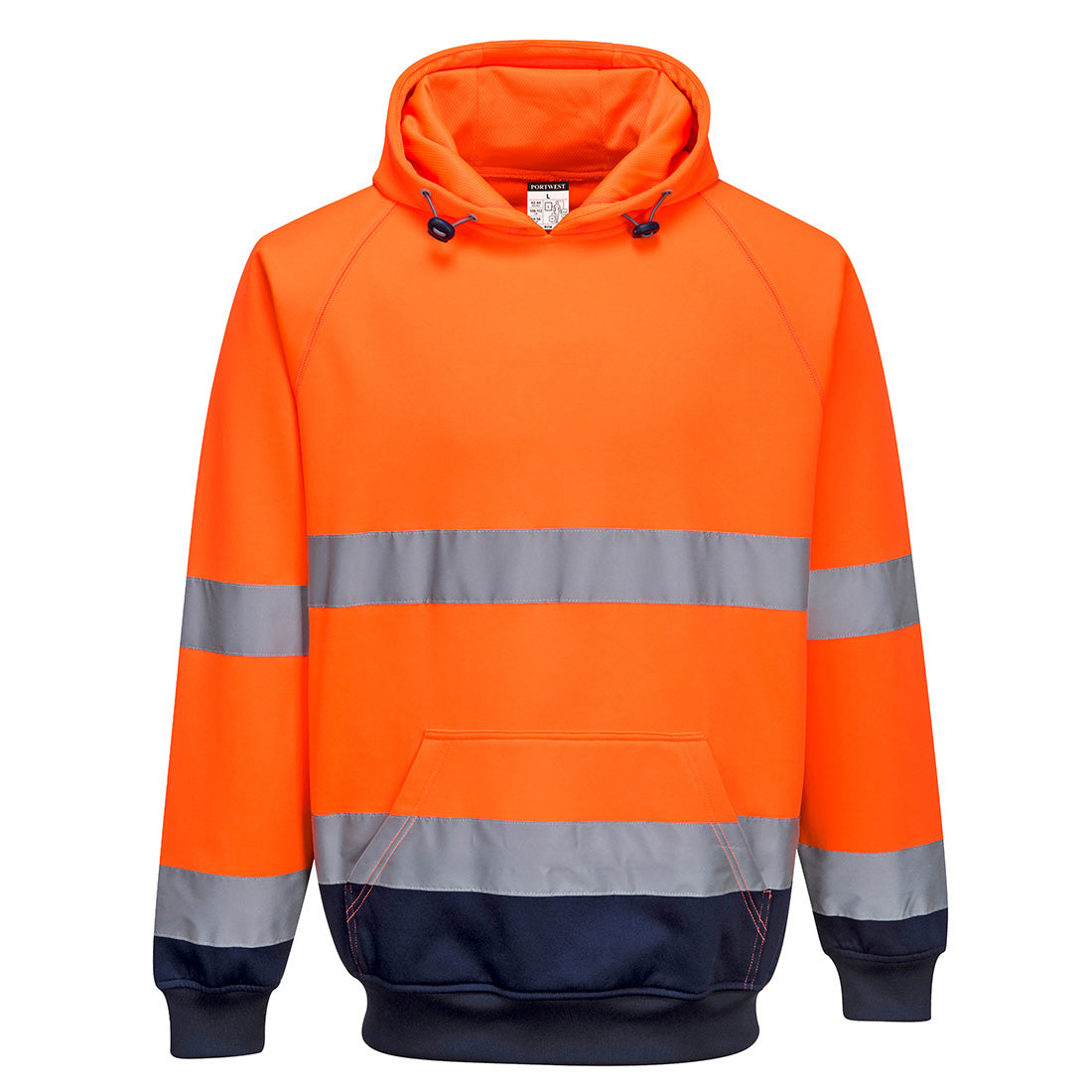Hi-Vis Contrast Hoodie (B316)