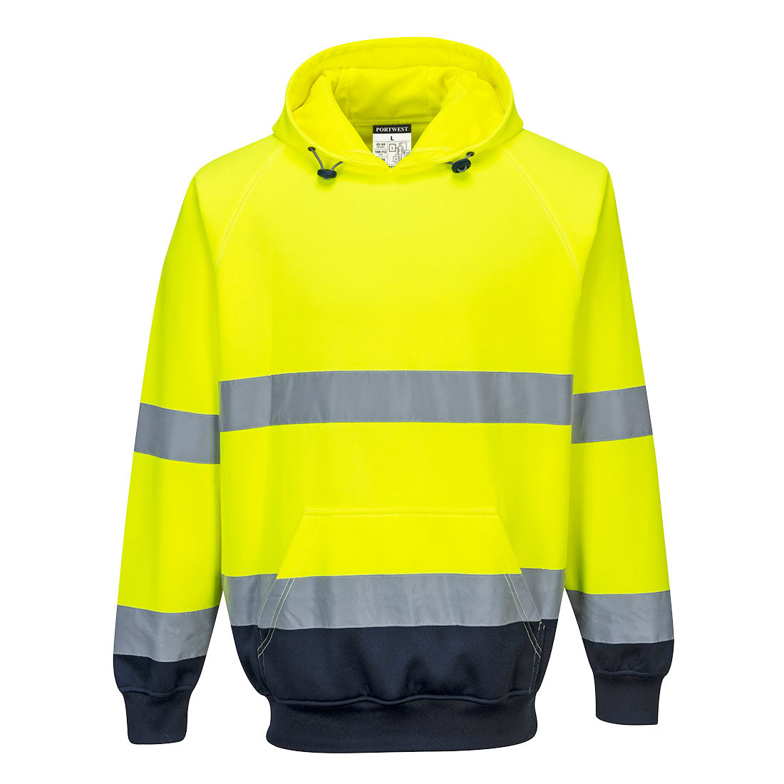 Hi-Vis Contrast Hoodie (B316)