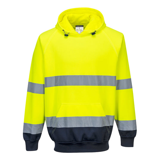 Hi-Vis Contrast Hoodie (B316)