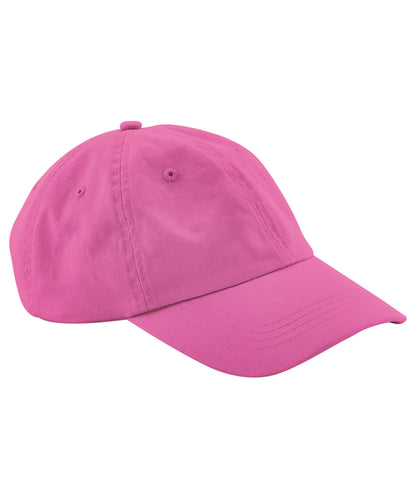 Low-profile 6-panel dad cap