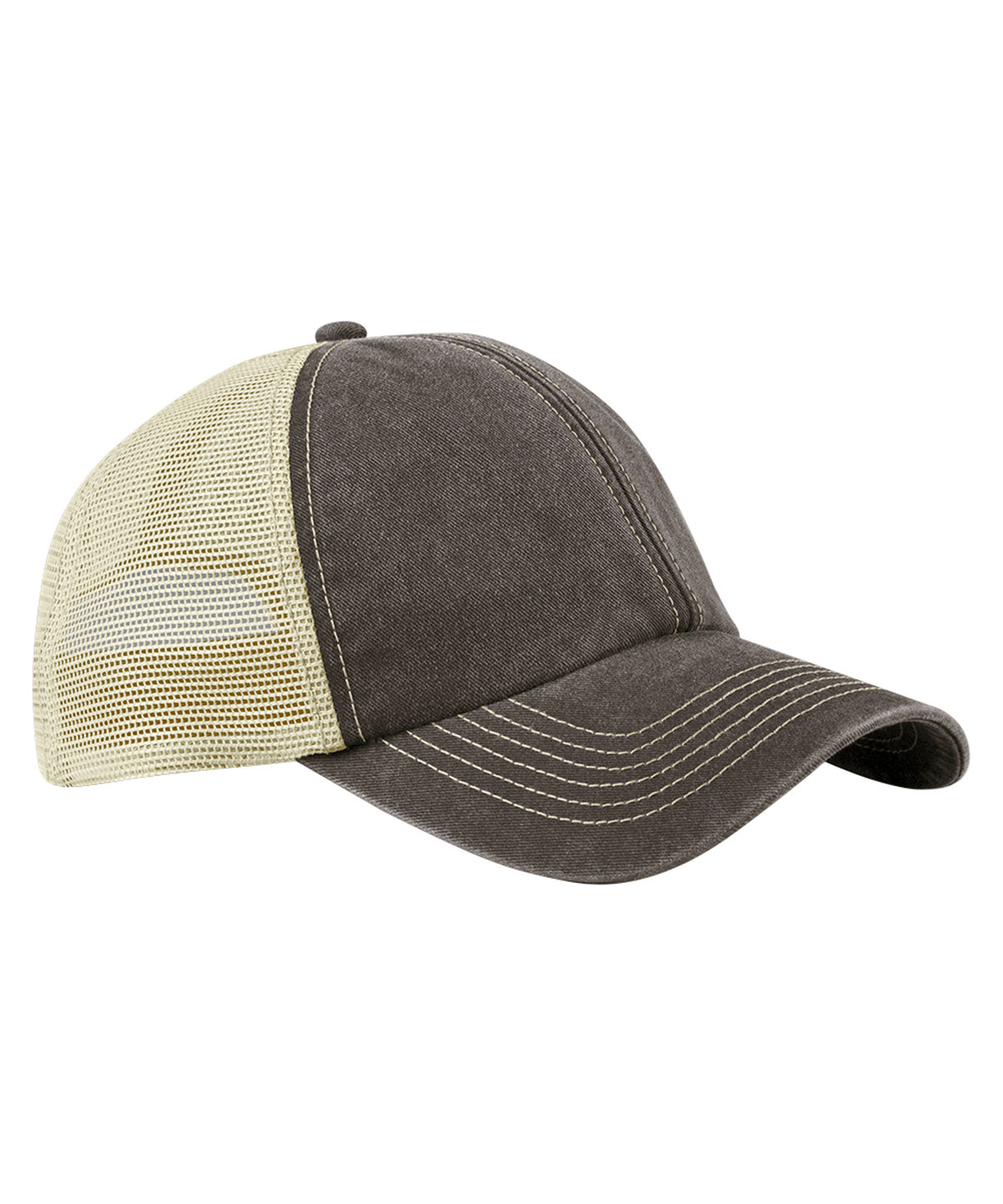 6-panel vintage trucker