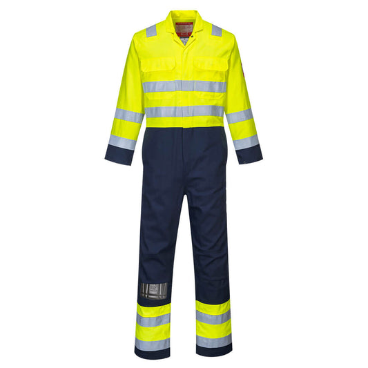 Bizflame Work Hi-Vis Contrast FR Coverall (BIZ7)