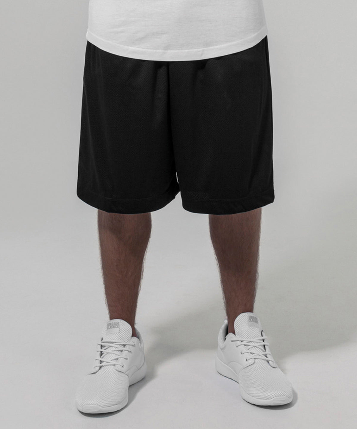 Black - Mesh shorts