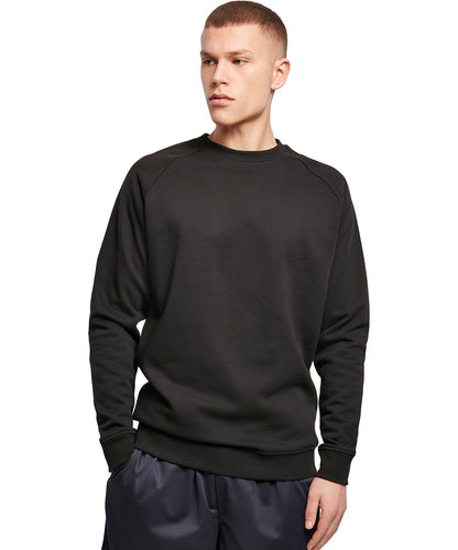 Black - Raglan sweat crew neck