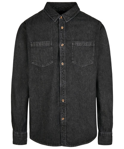 Black Washed - Denim shirt