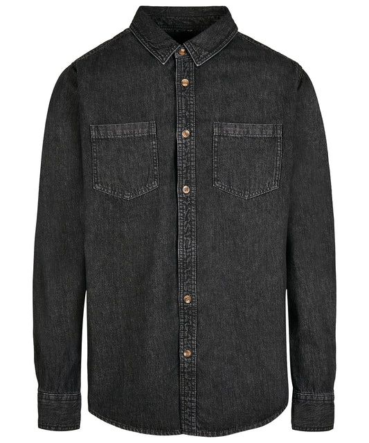Black Washed - Denim shirt