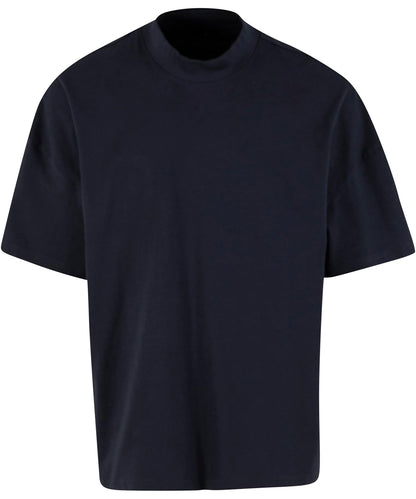 Oversized mock neck tee