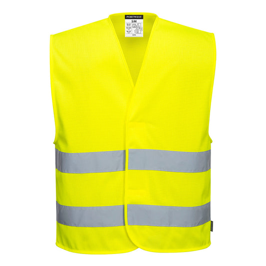 Hi-Vis Mesh Two Band Vest (C374)