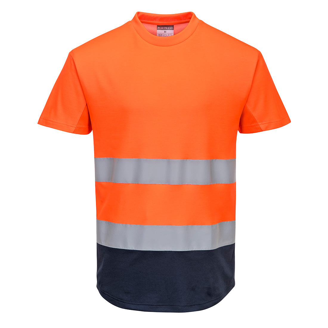 Hi-Vis Contrast Mesh Insert T-Shirt S/S (C395)