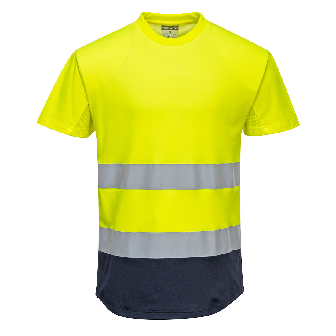 Hi-Vis Contrast Mesh Insert T-Shirt S/S (C395)